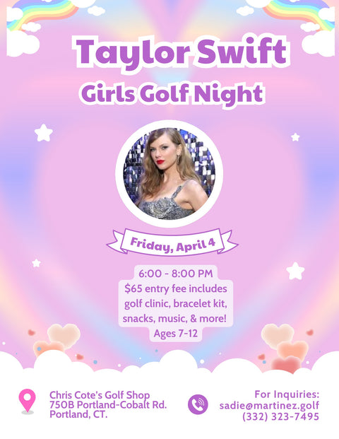 Taylor Swift Themed Girl's Golf Night